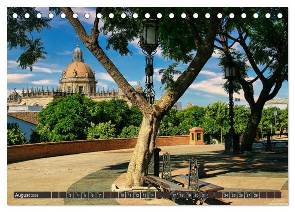 Produktbild: Andalusia sunny side of life (Desk Calendar 2026 DIN A5 landscape), CALVENDO 12 Month DeskCalendar