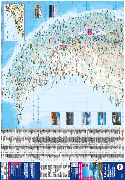 Produktbild: Reise Know-How Landkarte Patagonien, Feuerland / Patagonia, Tierra del Fuego (1:1.400.000)
