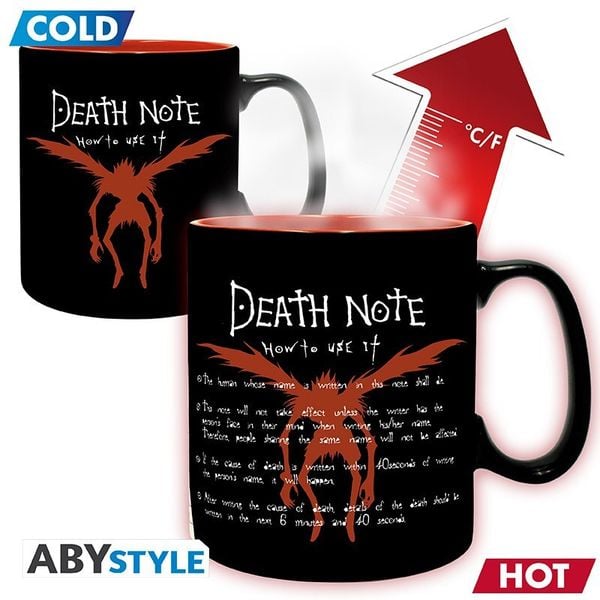 Death Note Wärmewechsel Tasse - Kira & Ryuk