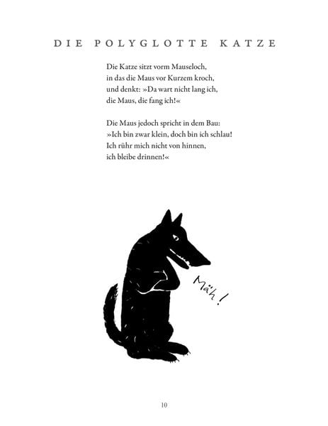 Katzen Gedicht Heinz Erhardt