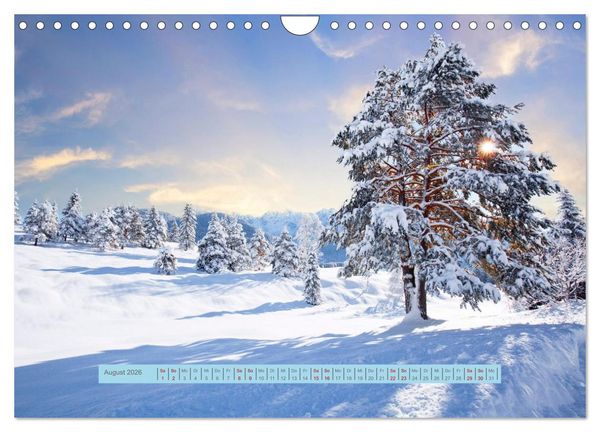 Produktbild: Mittenwald rundherum ein Wintertraum (Wandkalender 2026 DIN A4 quer), CALVENDO Monatskalender