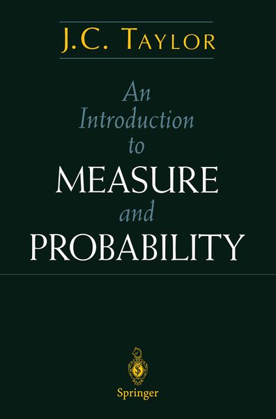 Produktbild: An Introduction to Measure and Probability