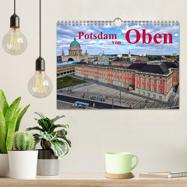 Produktbild: Potsdam von Oben (Wandkalender 2026 DIN A4 quer), CALVENDO Monatskalender