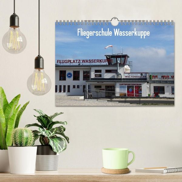 Produktbild: Fliegerschule Wasserkuppe (Wandkalender 2026 DIN A4 quer), CALVENDO Monatskalender