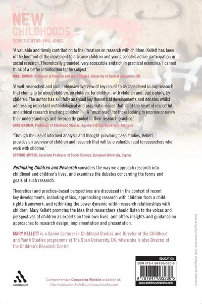 Produktbild: Rethinking Children and Research