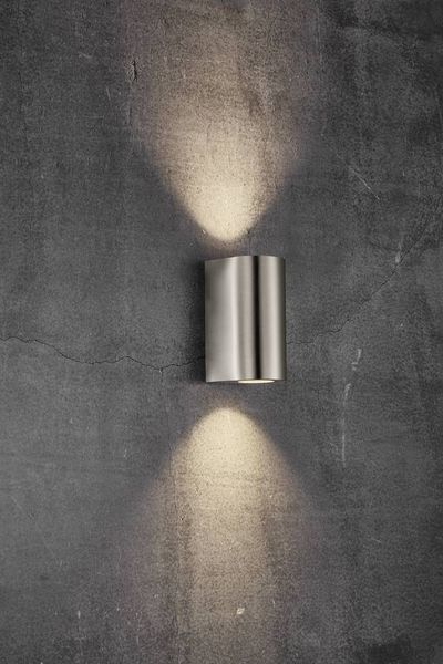 Produktbild: Nordlux Canto Maxi 2 49721034 Au&szlig;enwandleuchte GU10 56W Edelstahl