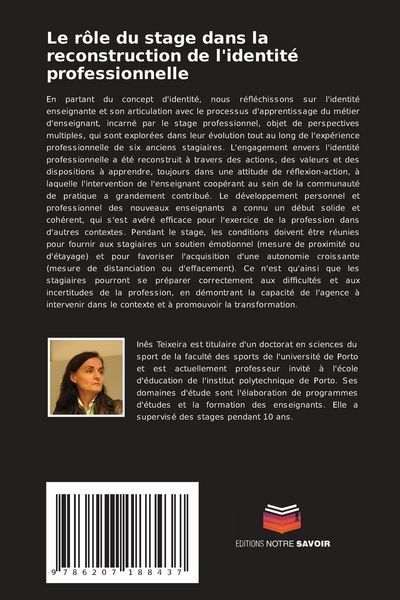 Produktbild: Le r&ocirc;le du stage dans la reconstruction de l'identit&eacute; professionnelle