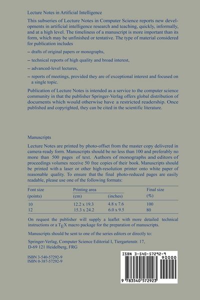 Produktbild: Advances in Artificial Intelligence