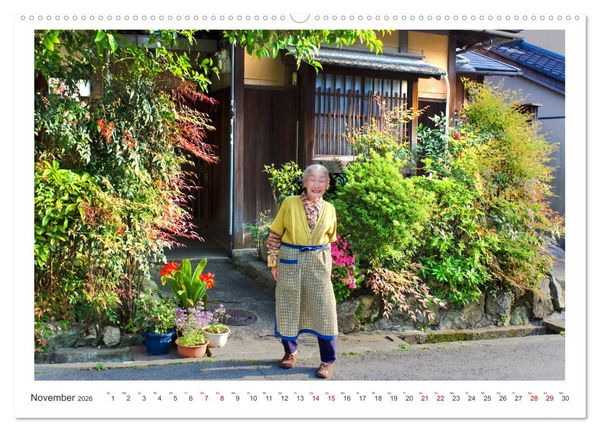 Produktbild: Menschen in Japan (hochwertiger Premium Wandkalender 2026 DIN A2 quer), Kunstdruck in Hochglanz