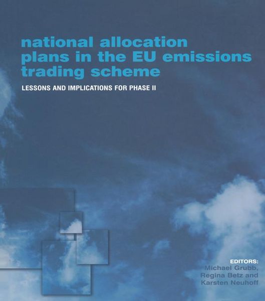 Produktbild: National Allocation Plans in the EU Emissions Trading Scheme
