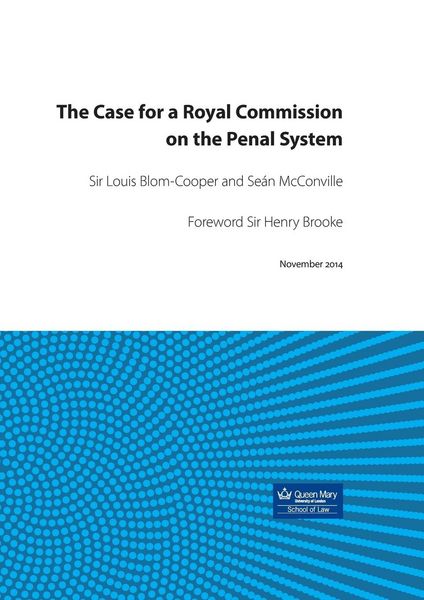 Produktbild: The Case for a Royal Commission on the Penal System