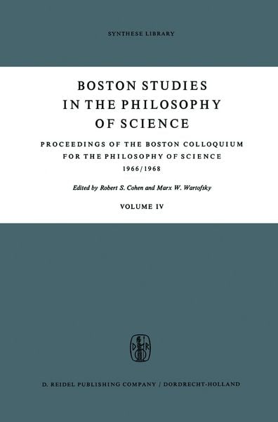 Produktbild: Proceedings of the Boston Colloquium for the Philosophy of Science 1966/1968