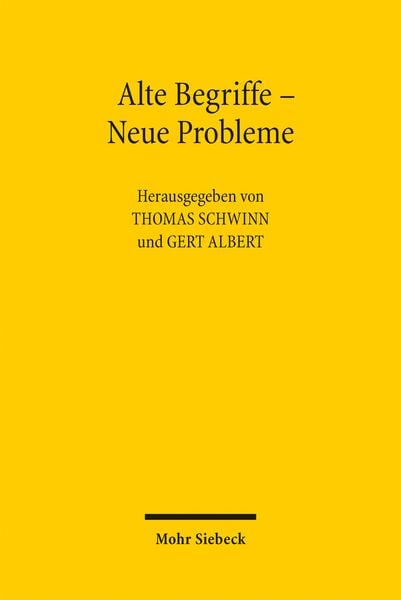 Produktbild: Alte Begriffe - Neue Probleme