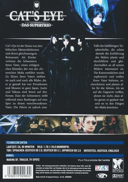 Produktbild: Cat's Eye - Das Supertrio