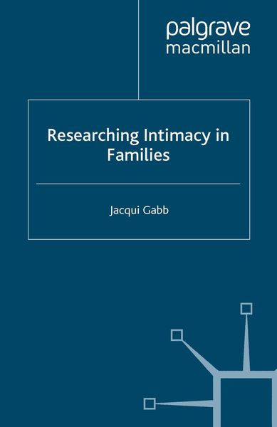 Produktbild: Researching Intimacy in Families