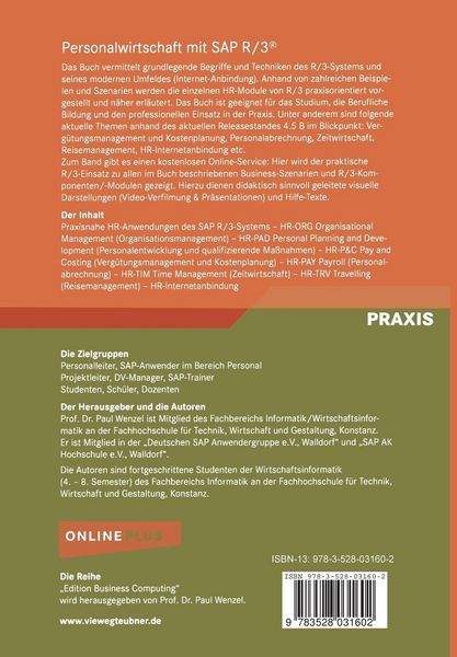 Produktbild: Personalwirtschaft mit SAP R/3