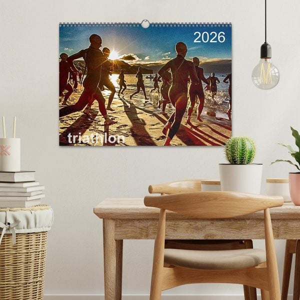 Produktbild: TRIATHLON 2026 (Wandkalender 2026 DIN A3 quer), CALVENDO Monatskalender
