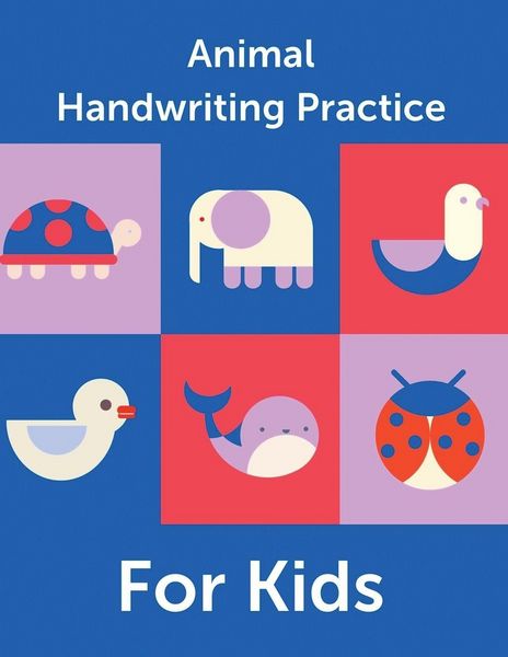 Produktbild: Animal Handwriting Practice For Kids