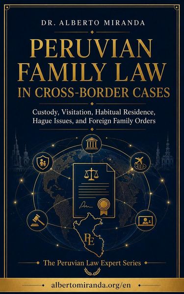 Produktbild: Peruvian Family Law in Cross-Border Cases