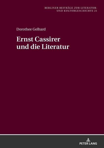 Produktbild: Ernst Cassirer und die Literatur