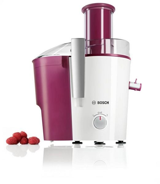 Produktbild: Bosch Haushalt Entsafter MES25C0 700 W Wei&szlig;, Weinrot