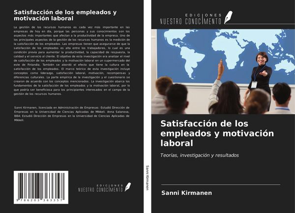 Produktbild: Satisfacci&oacute;n de los empleados y motivaci&oacute;n laboral