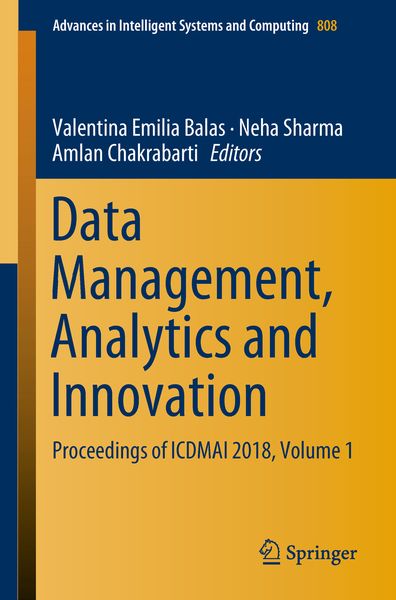 Produktbild: Data Management, Analytics and Innovation
