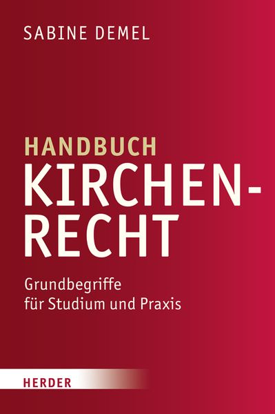 Produktbild: Handbuch Kirchenrecht