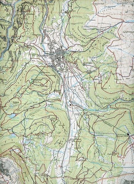 Produktbild: DAV Alpenvereinskarte 30/4 &Ouml;tztaler Alpen - Nauderer Berge 1 : 25 000