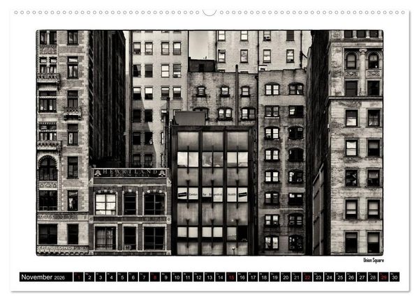 Produktbild: Manhattan Memories - Erinnerungen an New York (hochwertiger Premium Wandkalender 2026 DIN A2 quer), Kunstdruck in Hochglanz