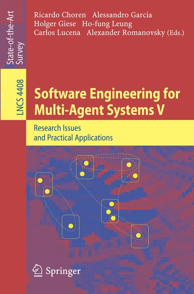 Produktbild: Software Engineering for Multi-Agent Systems V