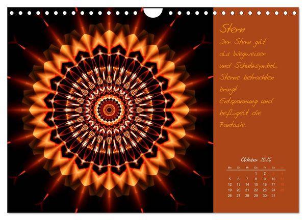 Produktbild: Kleine Chakrenlehre (Wandkalender 2026 DIN A4 quer), CALVENDO Monatskalender