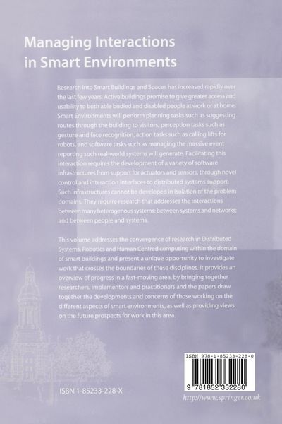 Produktbild: Managing Interactions in Smart Environments