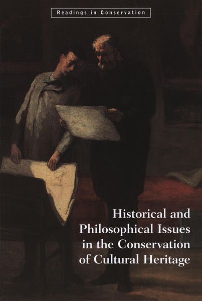 Produktbild: Historical and Philosophical Issues in the Conservation of Cultural Heritage