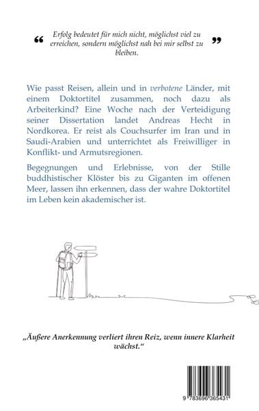 Produktbild: Warum Reisen mehr Wert ist als (m)ein Doktortitel