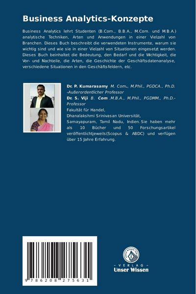 Produktbild: Business Analytics-Konzepte