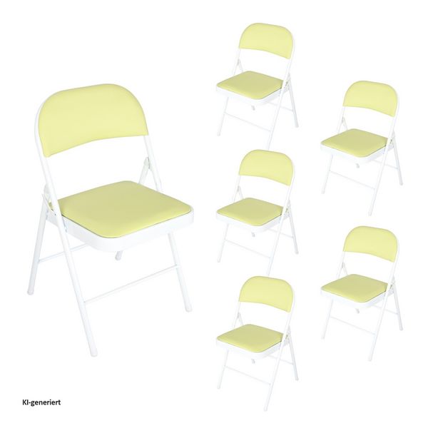 Produktbild: HTI-Living Klappst&uuml;hle 6er Set Wedigo Gr&uuml;n Klappst&uuml;hle 6er Set Wedigo Gr&uuml;n