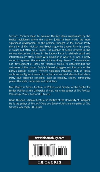 Produktbild: Labour's Thinkers