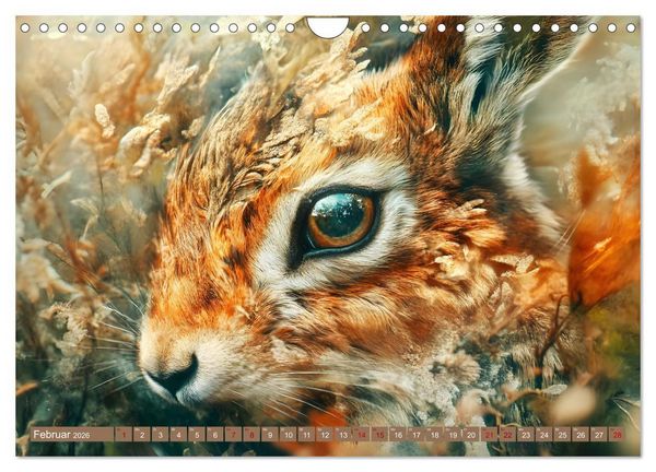Produktbild: Tierische Balance (Wandkalender 2026 DIN A4 quer), CALVENDO Monatskalender