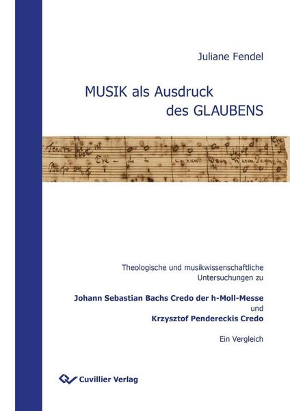 Produktbild: MUSIK als Ausdruck des GLAUBENS