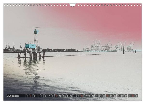 Produktbild: Photo-Art / Hamburg Hafen (Wandkalender 2026 DIN A3 quer), CALVENDO Monatskalender