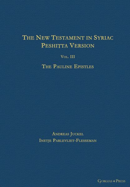 Produktbild: The New Testament in Syriac: Peshitta Version