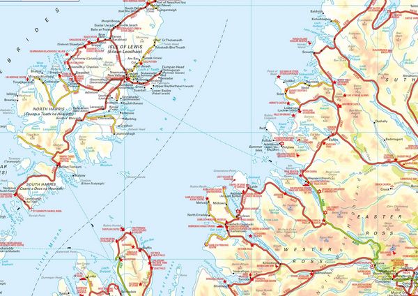 Produktbild: Scotland A-Z Visitors Map