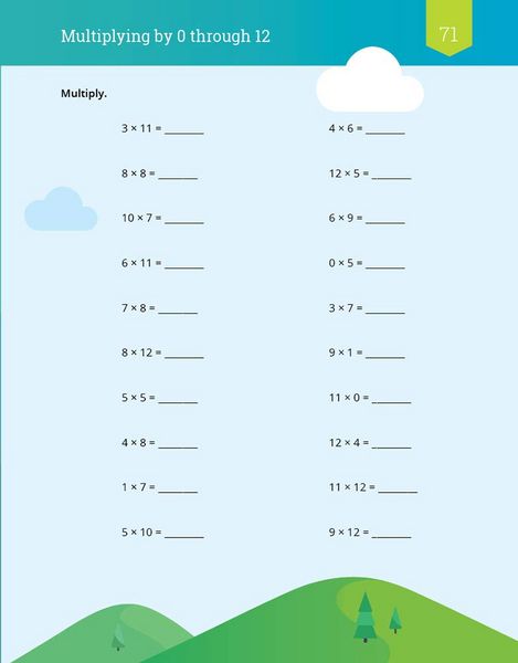 Produktbild: IXL Math Workbook: Grade 3 Multiplication