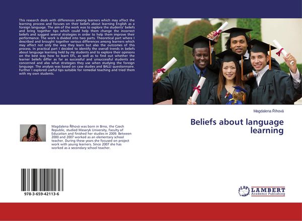Produktbild: Beliefs about language learning