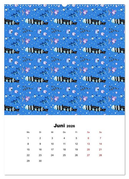 Produktbild: MUSTERMACKE (hochwertiger Premium Wandkalender 2026 DIN A2 hoch), Kunstdruck in Hochglanz