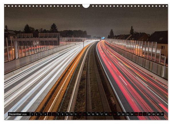 Produktbild: Essen bei Nacht (Wandkalender 2026 DIN A3 quer), CALVENDO Monatskalender