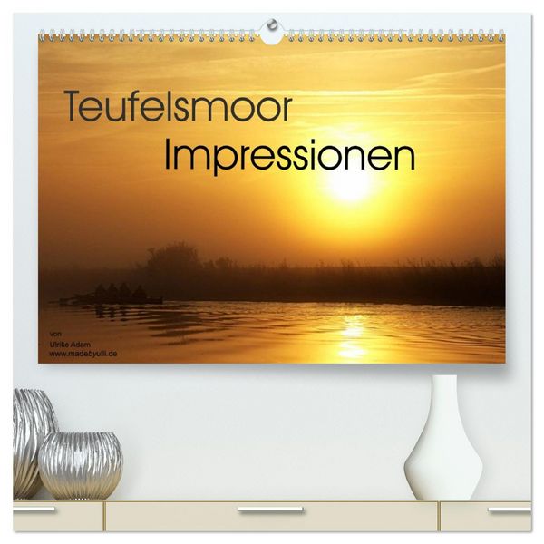 Teufelsmoor Impressionen (hochwertiger Premium Wandkalender 2026 DIN A2 quer), Kunstdruck in Hochglanz
