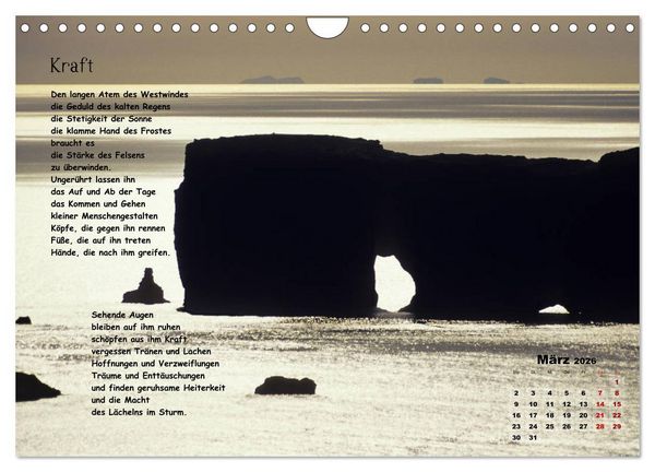 Produktbild: Lichtblicke f&uuml;r Auge und Seele - Der Kalender (Wandkalender 2026 DIN A4 quer), CALVENDO Monatskalender