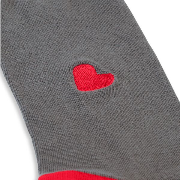 Socke Größe 41-46, "Herz"